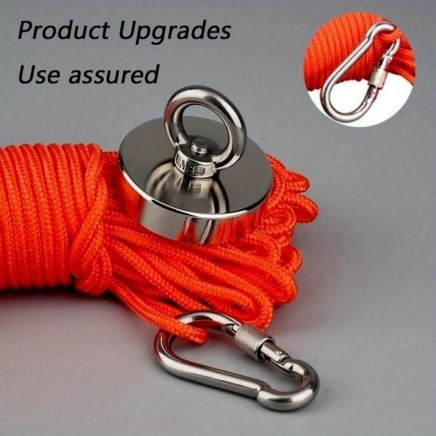 Super Strong Pull Force Round Neodymium Magnet with Eyebolt Strong Magnetic Ring Salvage Magnet In Water
