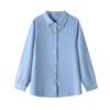 Spring and Autumn Plus Size Women Korean Long Sleeve Shirt