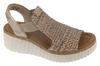 Sandals 69172, Womens Beige Sandals