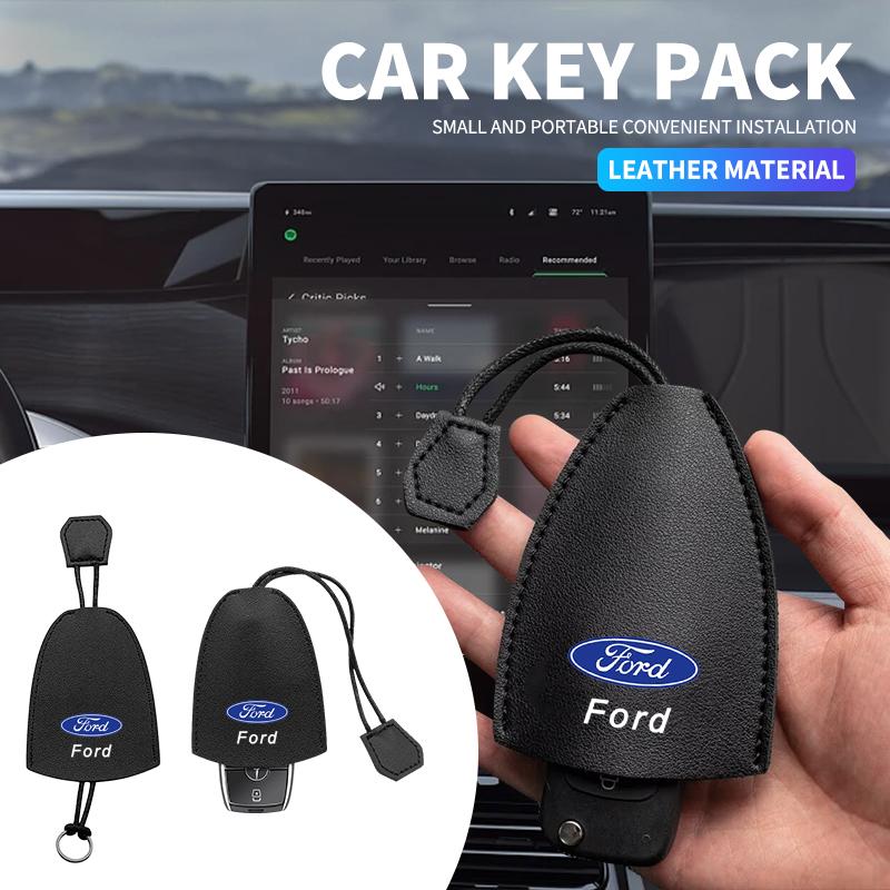 Car Key Storage Bag Creative Fashion Simple Decorative Keychain For Ford ST FOCUS 2 3 Mondeo Fiesta Kuga MK2 MK3 MK4 Ecosport
