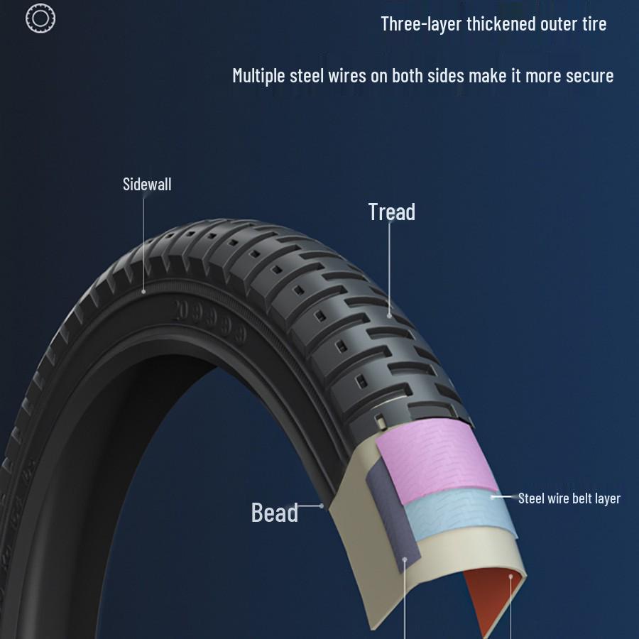 Children's Bike Tires: 12-20 Inch, Varied Widths, Inner & Outer Toddler Accessories
