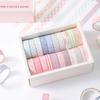 20 Rolls Macaron Washi Tape Set Rainbow Masking Tape Set 10mm(0.4 Inch) Wide Colorful Decorative Tape For DIY Art Craft A7855