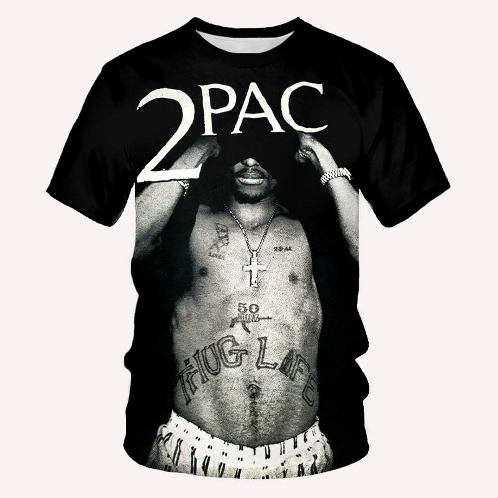Summer Fashion Trend Hip-hop Cool 3D Printed Personalized T-shirt for Men's Casual and Comfortable Short Sleeved T-shirt