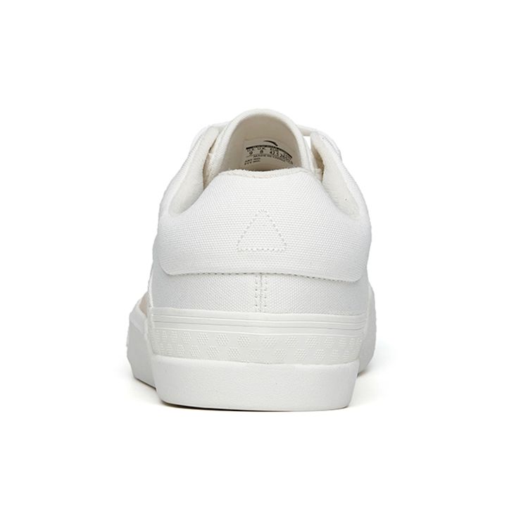 Anta Men's Retro Low Top Platform Casual Skate Shoes Off White Cream 112218011S-2