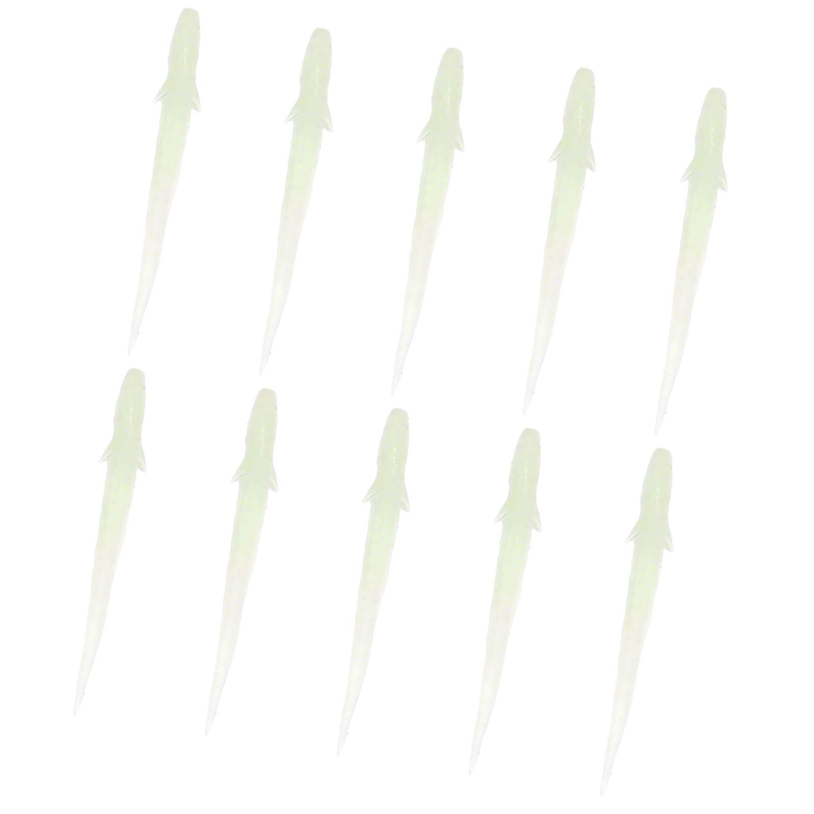 

10pcs Soft Fishing Lure 10cm 3g Artificial Loach Bait for Bass Trout Swimbait Wobbler Fishing Lures Bionic Fishing Baits різнокольоровий