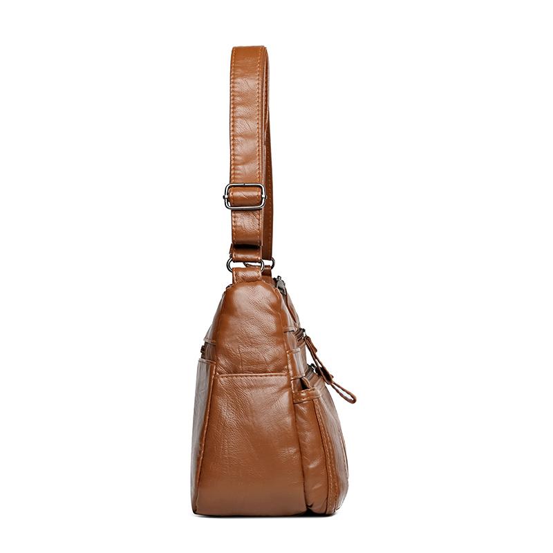 PU Mother Bag Large Capacity Small Square Bag Women's Shoulder Crossbody Bag