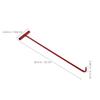 Long Handle Manhole Cover Lifter Heavy Duty Pull Hook Utility Tool for Opening Moving Covers In Construction Maintenance