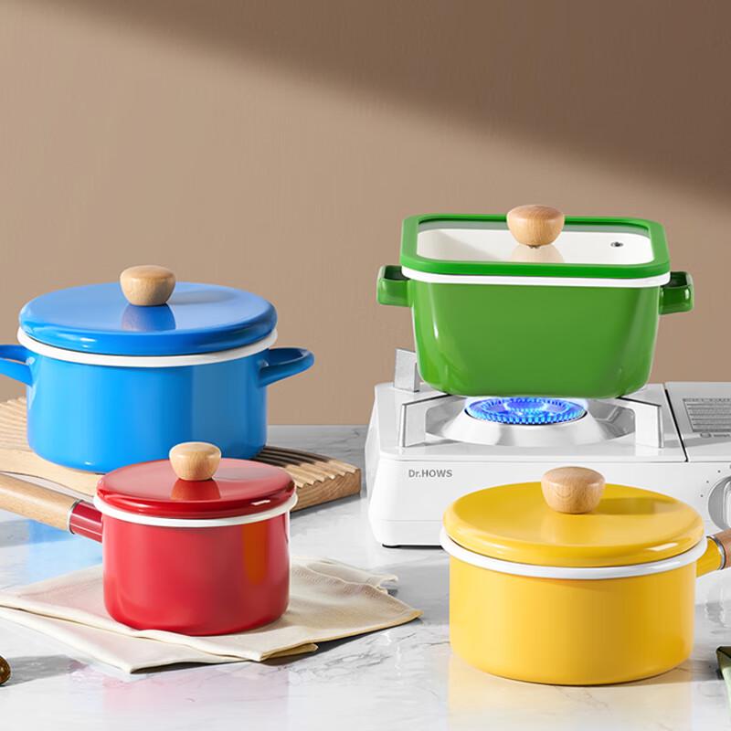 COOKER KING Japanese Style Enamel Milk Pot 18cm