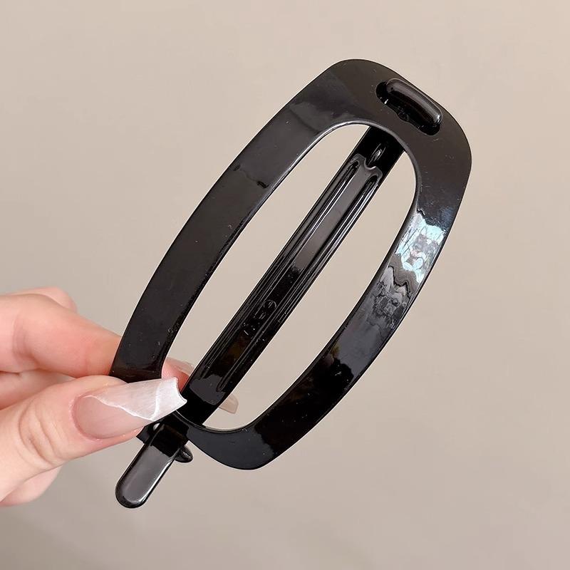 

Винтажные цельные полые овальные простые заколки для волос с перекручиванием для женщин, темпераментное украшение для волос, повязка на голову, шпилька, модные аксессуары для волос