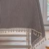 Henggang Nordic-Style Cotton Linen Tablecloth and Table Runner Set for Coffee Tables