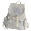 Schoolbag Ballet Style Lace Fashion Backpack Bow Niche Design Junior High School Backpack Korean Ins Student School Bag Female