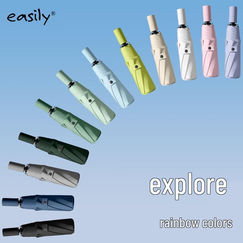Automatic Folding UV Protection Travel Umbrella
