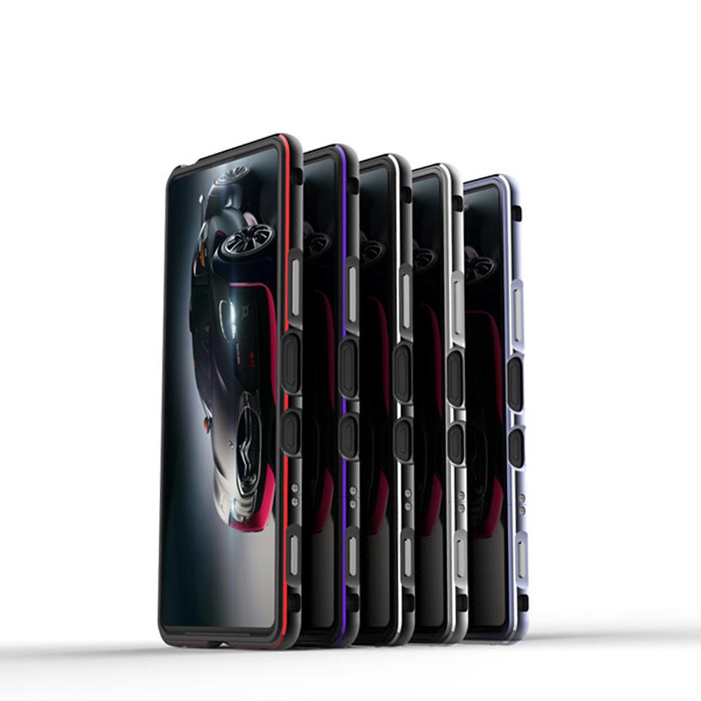 Custodia protettiva Sony Xperia 1 III/X10 III con telaio in metallo e chiusura a vite Aurora