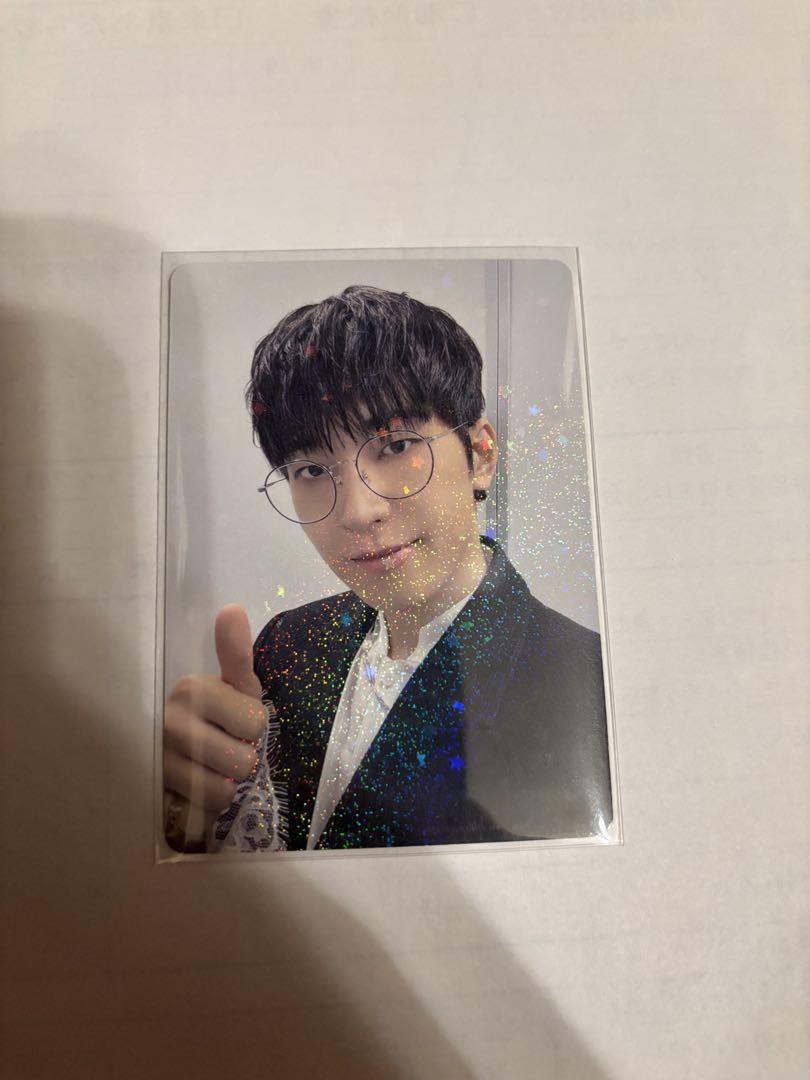 

[USED] SEVENTEEN Seventeen Wonwoo trading card FC renewal bonus