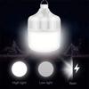 Waterproof LED Lamp Bulbs USB Rechargeable Camping Light New Emergency Light  Camping