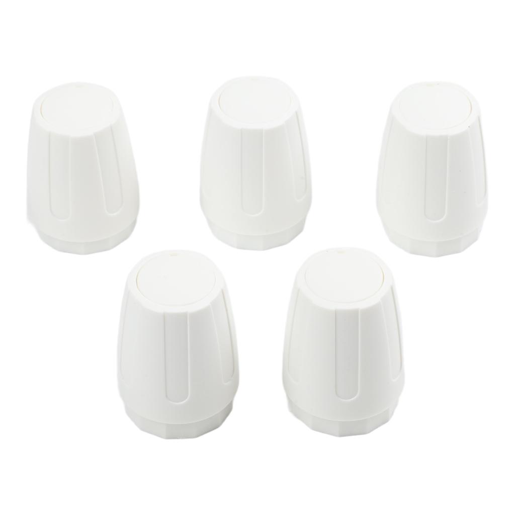 5pcs Radiator Valve M30x1.5 for Floor Heating Manifold Hand Wheel Switch Accessories and Radiator Valve Replacement