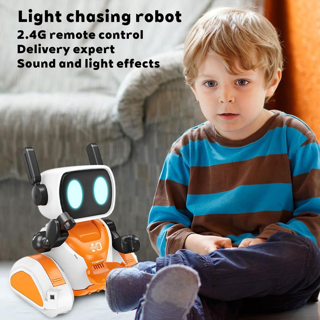 Light-chasing Robot, Intelligent Follow-up Desktop Electronic Pet Robot Toy