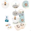Wooden Toy Mixer Set Blender for Children Toddlers Boys Girls