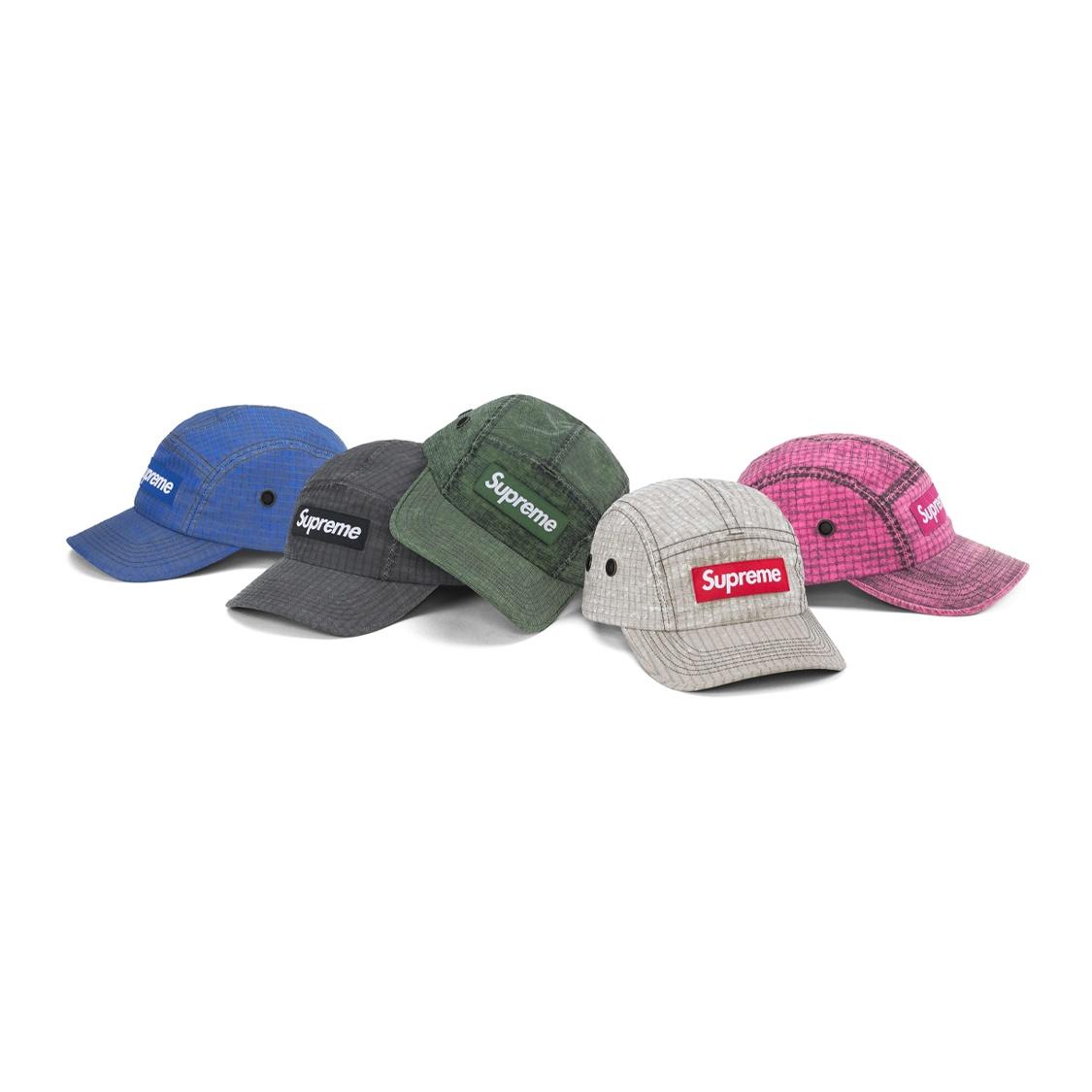 Supreme Distressed Ripstop Camp Cap `Multi-Color`