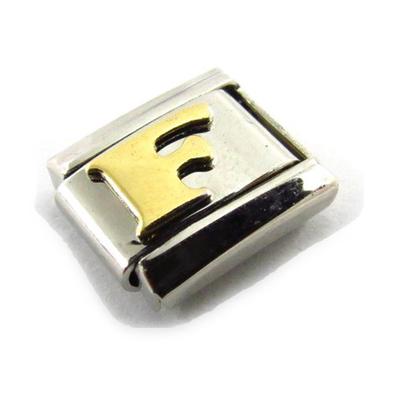 [C6020] - Gold 'Letter F' Mesh