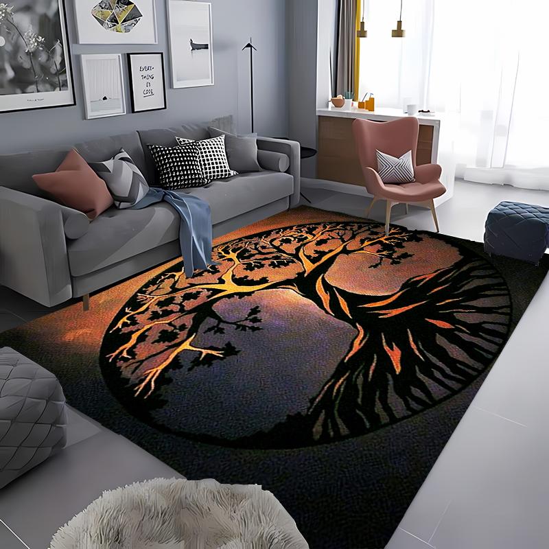 3D Artwork Trees Printing Large Area Carpets for Home Living Room  Kids Bedroom Sofa Doormat Kitchen Floor Rugs Anti-slip  Decor