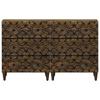 Sideboard 2 Pieces Brown 60 x 33.5 x 75 cm Solid Mango Wood
