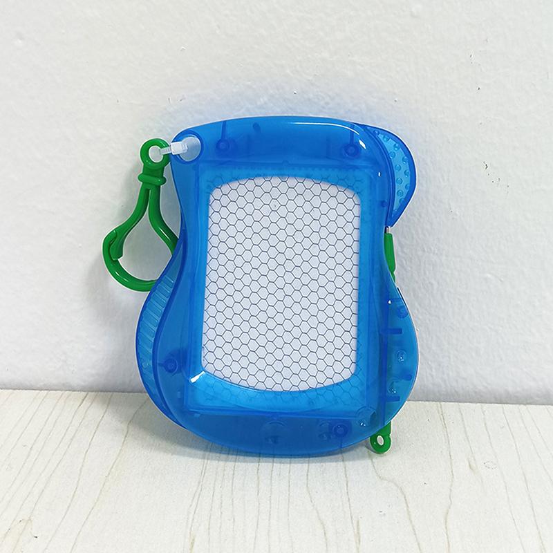 

1 шт. Міні магнітна дошка для малювання, стираний блокнот для письма, брелок, дитячі подарунки на день народження, міні брелок, іграшка-дошка для письма синій