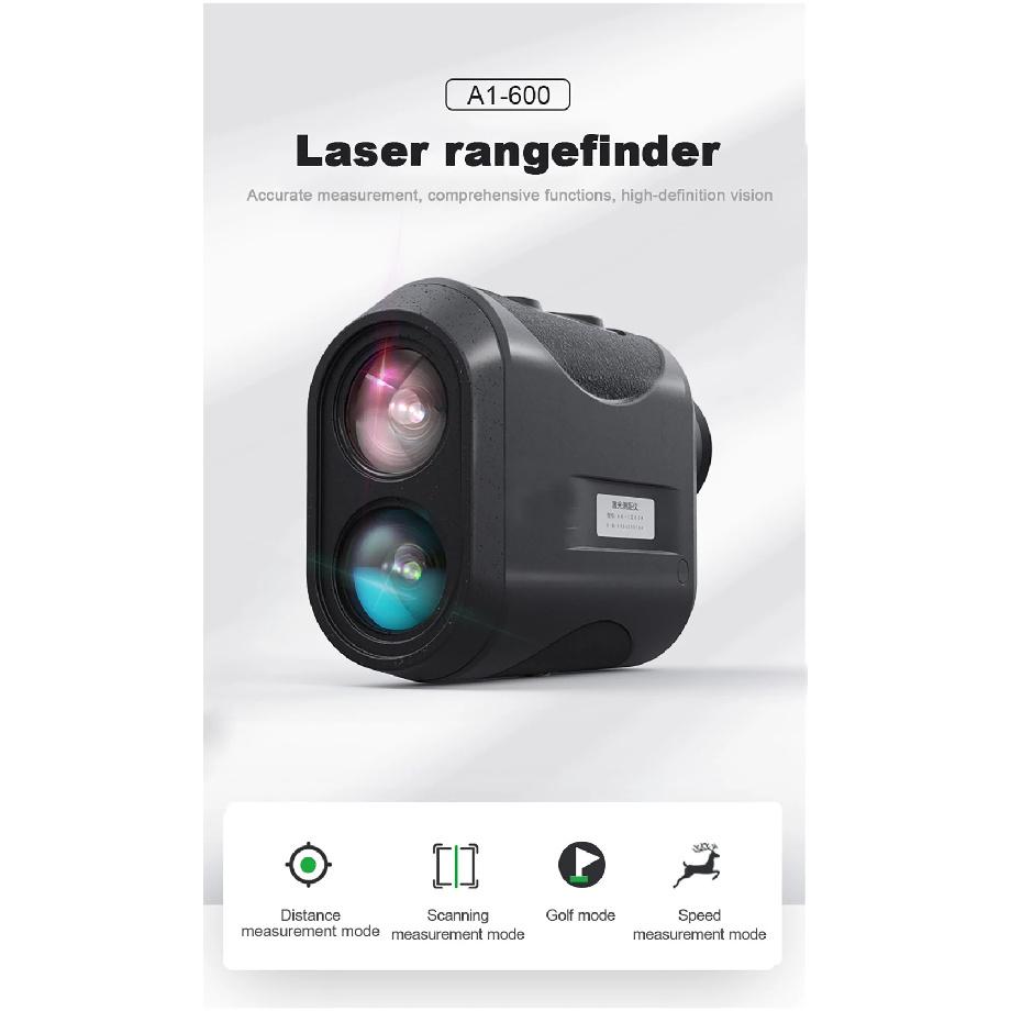 8X Laser Rangefinder 1500M Distance Meter Telescope High Precision Hand-hold Monouclars Golf Measurement Electronic Outdoor