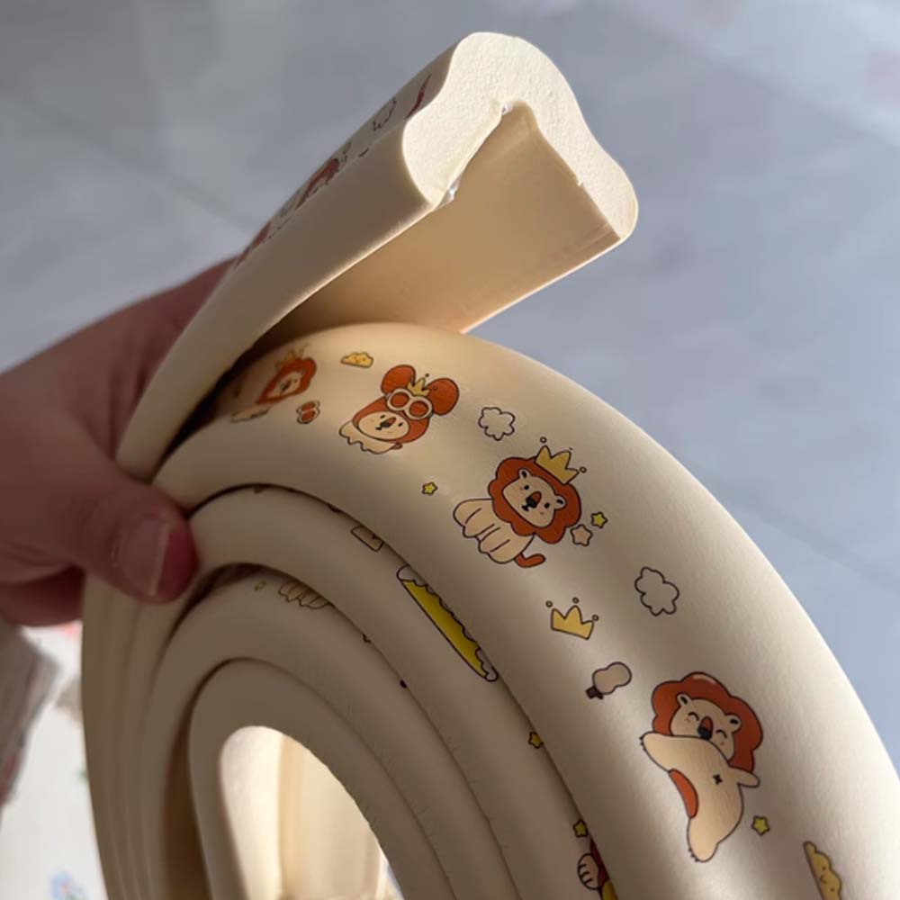 Cartoon Baby Anti-collision Strip Double-sided Tape Anti-collision Protection Corner  Windows