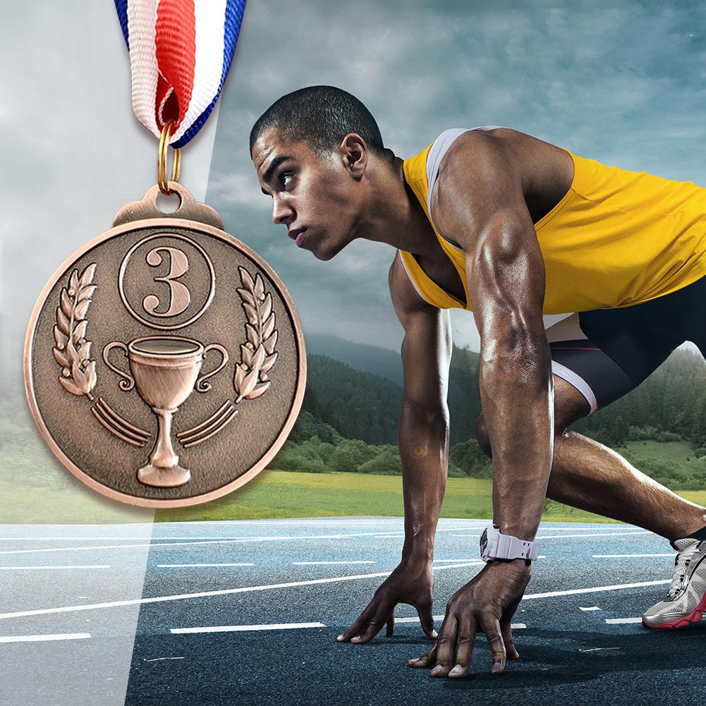 Gold Silver Bronze Metal Award Medals Winner Reward Football Competition Prizes for Any Competitions Winner Souvenir Gift