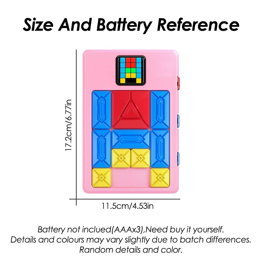 Magnetische Saugsteine Schiebestraße Kinder Puzzle Logisches Denken Training Brain-burning Platte Aktivität Spielzeug Weihnachten Geschenk Jungen Mädchen
