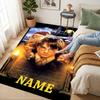 Custom Name Harry Potter Living Room Non-Slip Area Rug Soft Carpet for Bedroom Kids Playroom Sofa Office Home Decor Doormat