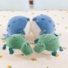 Cute Round Crocodile & Pufferfish Plush Toy Cushion for Kids - Perfect Birthday Gift