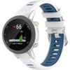 Silicone Strap for Garmin Swim 2 Watch Band for Garmin Forerunner 45 45s Replace Band Bracelet Two Tone Belt, Metal Connectors