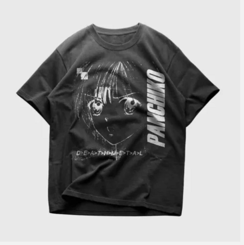 Neues Panchiko schwarzes T-Shirt Panchiko DEATHMETAL Panchiko Album Shirt Nachdruck