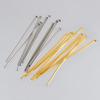 100pcs 50pcs Stainless Steel Headpin DIY Jewelry Accessories Earrings Beading Eye Pin Flat Head Pins For Jewelry Making Supplies