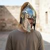 Eomer Başbuğ Kask LOTR Yüzüklerin Efendisi Kask Süvari, Rohan Kaskı LARP, Şövalye Kaskı Çelik Fantezi Cosplay Zırh
