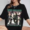 Unisexs Anime Harajuku TShirt Cotton Wind Breaker Cartoon Classic Street Clothes Gift for Him Anime Apparel Cotton Anime Soft Tee