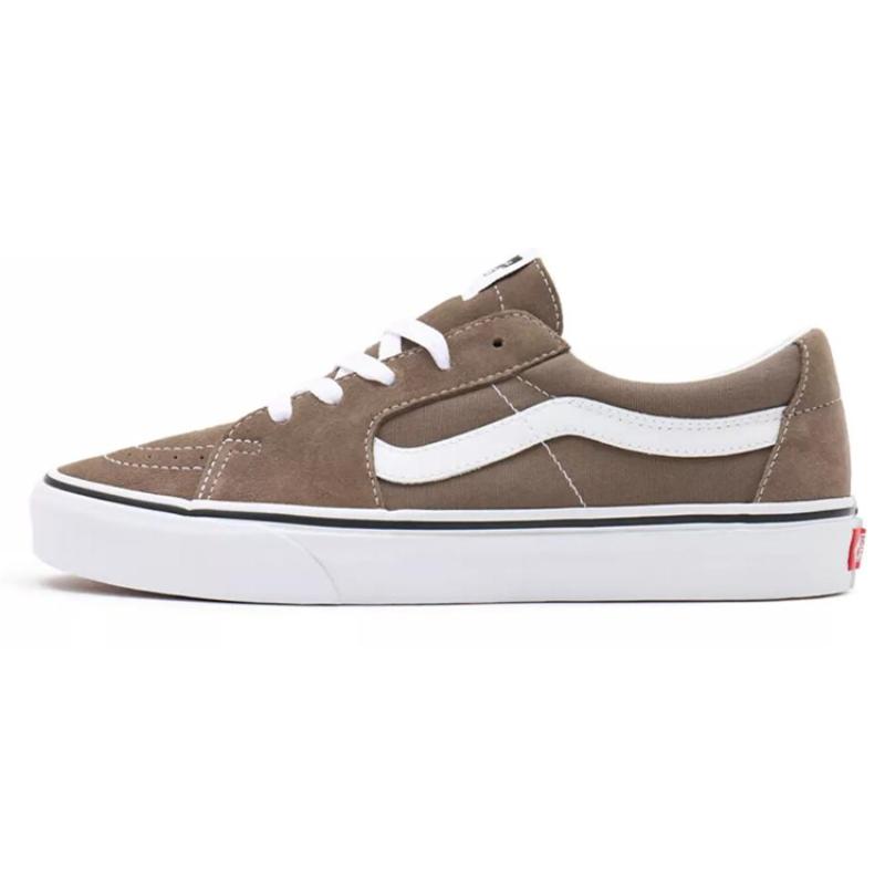 Vans SK8 Low Breathable Wear resistant Non Slip Low Tops Casual Skateboarding Shoes Unisex Brown Vans VN0A4UUKA0N