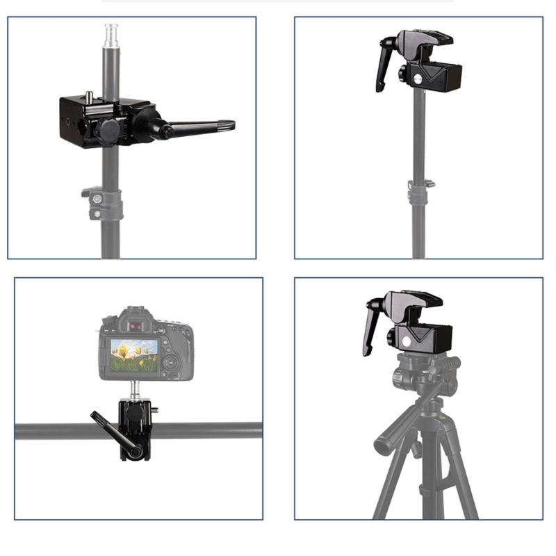Desk Super Clamp for Table Arm Mount with 1/4inch Screw Heavy Duty Clip Photo Video Studio Bracket Camera Equipment