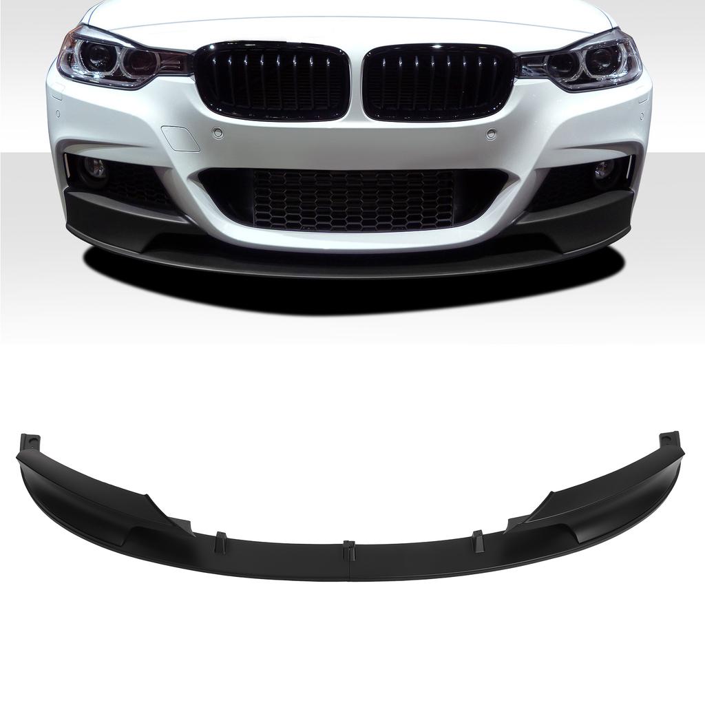 2 szt. Rozdzielacz Wargi Splittera Zderzaka Przedniego Zestaw Body Deflektor Pasuje do Serii 3 F30 F35 2012-2018