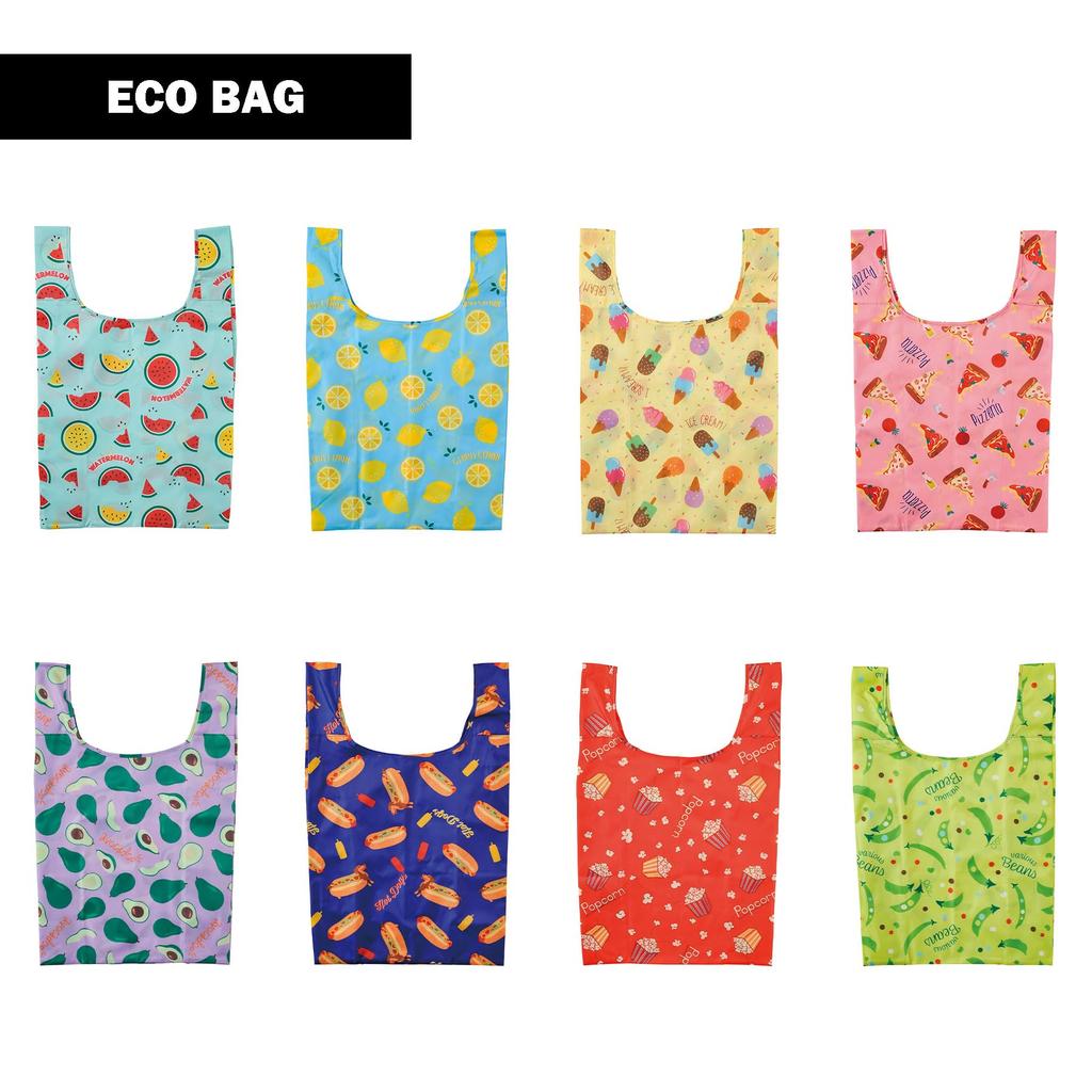 Marushin Party Night Eco 45 X 25 X Food with Storage 0585014200 Yup! Bag, 12cm, Design, Funny, Foldable, Pouch,