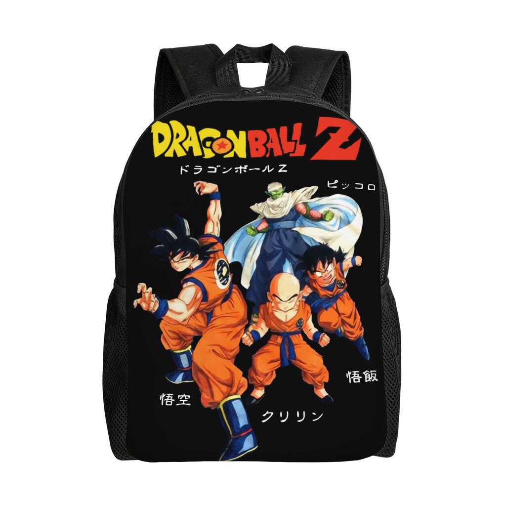 Dragon Ball Black Goku Backpack for Men Women Fashion High School Work Daypack  Laptop Shoulder Bag Outdoor