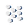 200/500Pcs 12mm Ear Studs Foam Shockproof Anti-Push Pads Earrings Card Protective Mat for DIY Earring Making Accessory