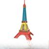 1set Eiffel Tower Wooden Simulation DIY Model, Wooden Hand-assembled 3D Three-dimensional Puzzle Toy