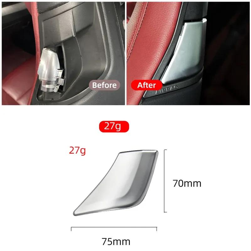 Car Front Seat Backrest Lock Switch Cover Handle For Mercedes Benz W207 W204 C E Coupe Class E200 E260 E300 E400 2009-2015