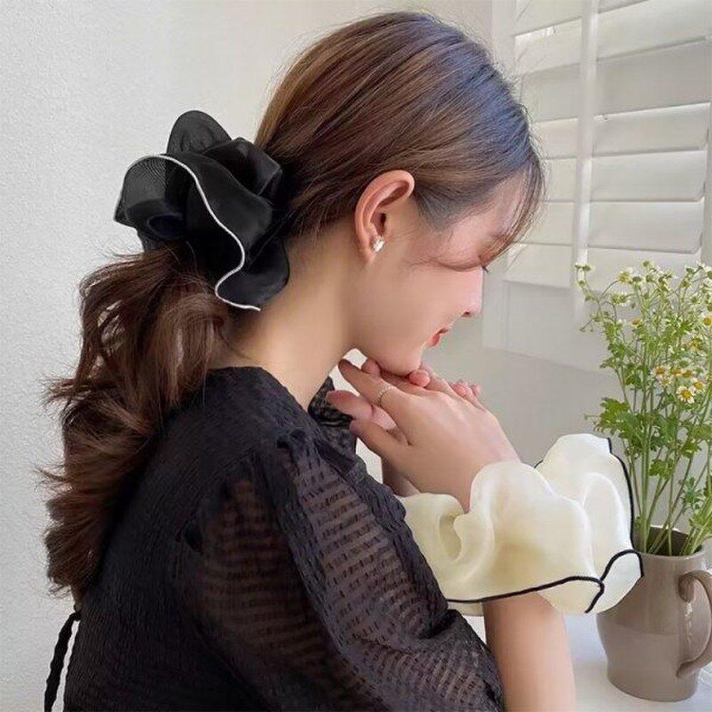 

Мно колор-блокинг линия шифон большой размер трипе лента Urk-355 black