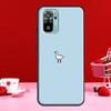 Custodia Cartone Animato Oca Divertente Per Xiaomi Redmi Note 11 Pro Note 10 9 8 Pro 11S 9S 10S Cover Per Redmi 10 9 9A 9C 9T