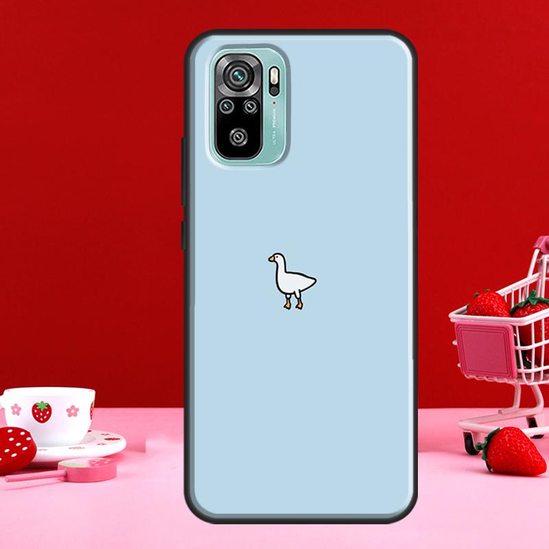 

Чехол с мультяшным забавным гусям для Xiaomi Redmi Note 11 Pro Note 10 9 8 Pro 11S 9S 10S, чехол для Redmi 10 9 9A 9C 9T Redmi 7