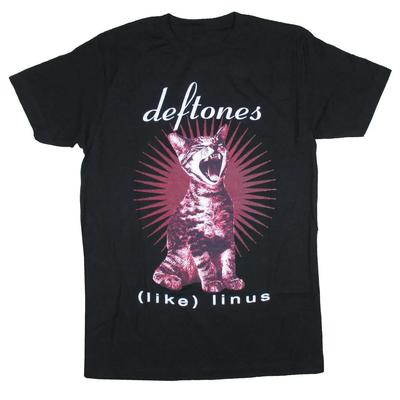 Deftones T-Shirt Vintage Deftones Katze T-Shirt Vintage Band T-Shirt